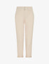 Jean mom taille haute froncée - Beige clair - 1