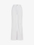 Jean coupe ample taille haute - Blanc - 1
