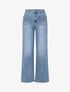 Jeans à 4 poches coupe droite - Bleu - 1