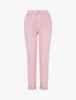 Jean à revers coupe droite - Rose - 1
