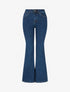 Jean standard coupe flare - Bleu - 1