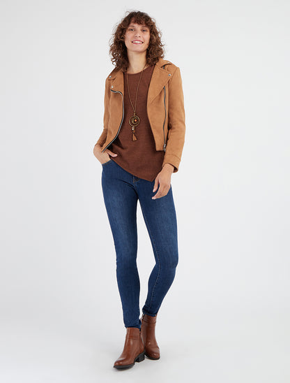 Jean skinny stretch 5 poches - Bleu denim