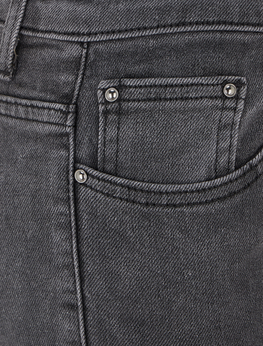 Jean standard coupe slim - Gris - 3