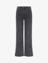 Jean wide leg coupe droite - Gris - 1