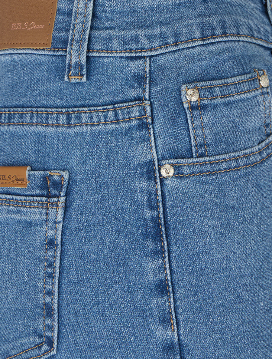 Jean classique coupe skinny - Bleu - 3