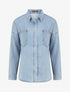 Chemise en jean droite - Bleu clair - 1