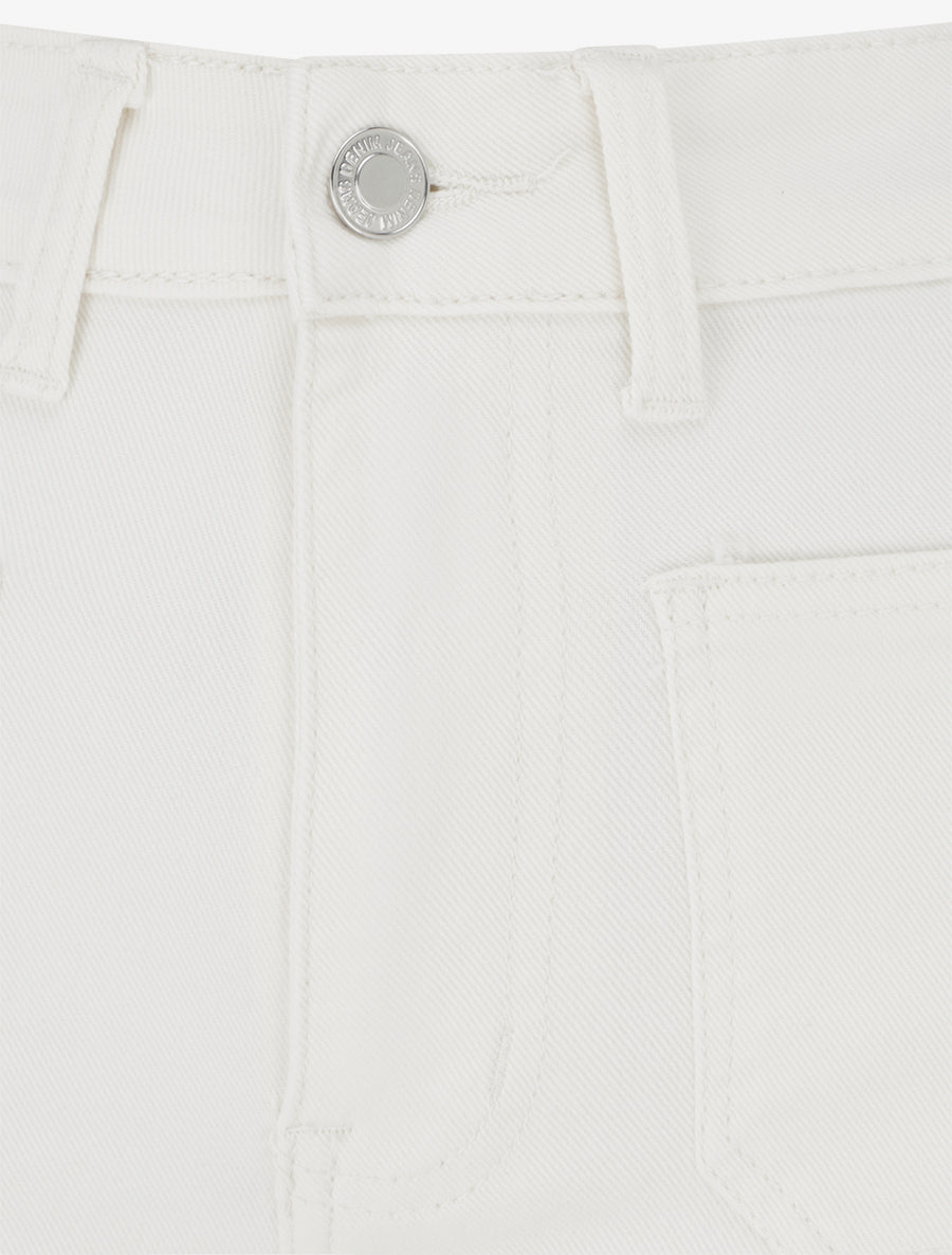 Jean coupe droite à 4 poches - Écru - 3