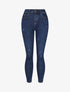Jean skinny à griffures - Bleu denim - 4