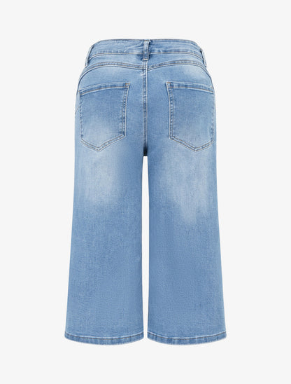 Bermuda standard en jean - Bleu - 2