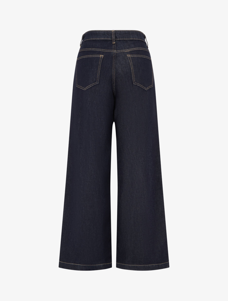 Jean ample grande taille - Bleu brut - 2