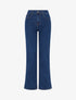 Jean classique wide leg - Bleu denim - 1