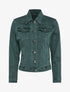Veste en jean stretch - Vert - 3