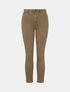Jean uni coupe skinny - Taupe foncé - 1
