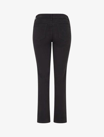 Jean uni coupe droite - Noir - 2