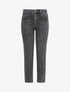 Mom jean 7/8 délavé - Anthracite - 3