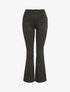 Jean flare effet satiné - Noir - 4