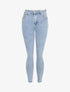 Jeans push up coupe slim - Bleu clair - 1