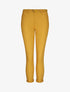 Pantalon 7/8 à revers - Jaune moutarde - 1