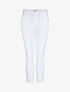 Pantalon 7/8 à revers - Blanc - 1