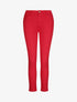 Pantalon droit uni - Rouge - 1