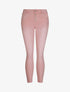 Jean slim effet froissé - Rose - 1