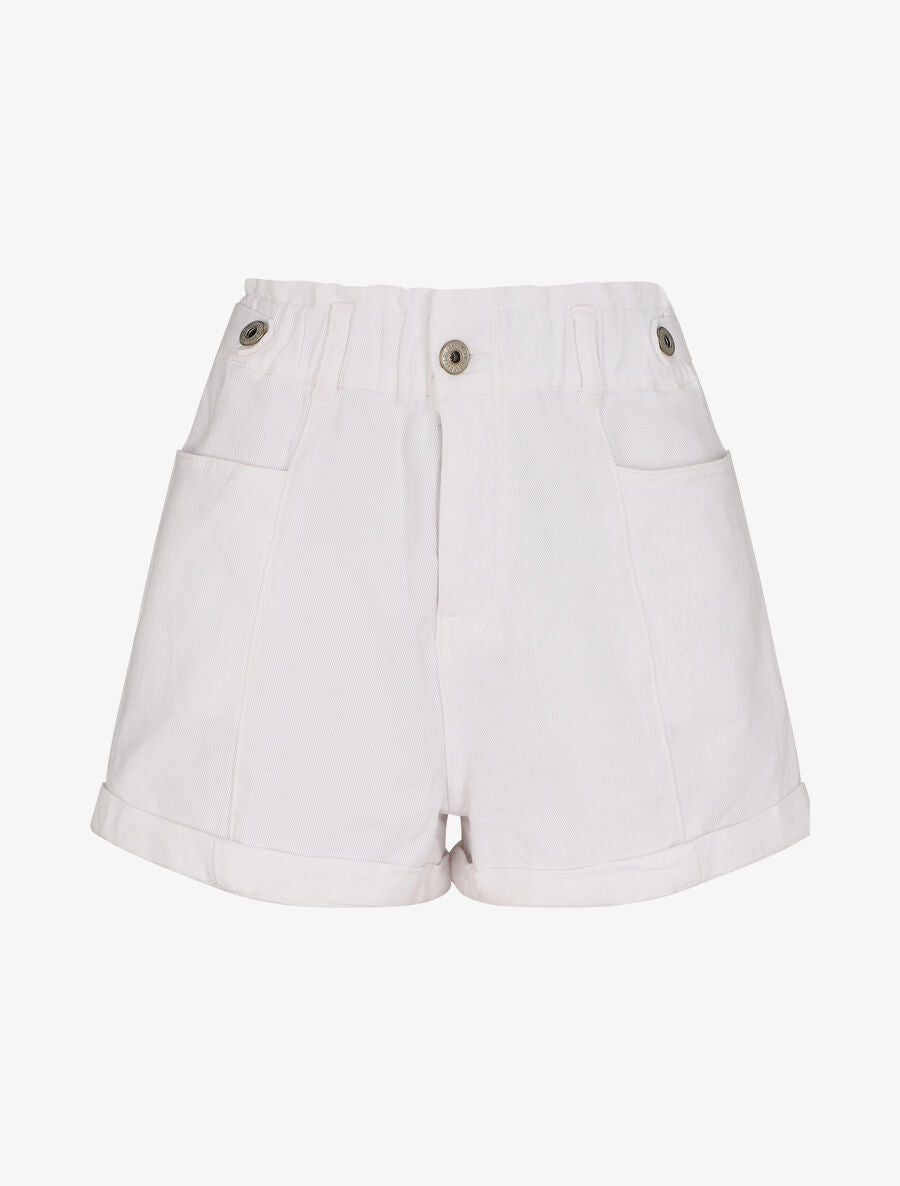 Short paper bag à taille standard - Blanc - 4