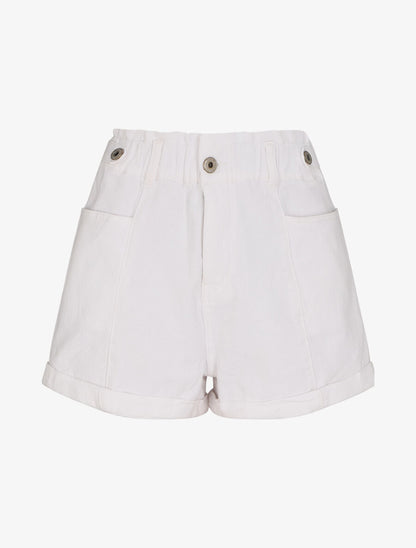 Short paper bag à taille standard - Blanc - 4