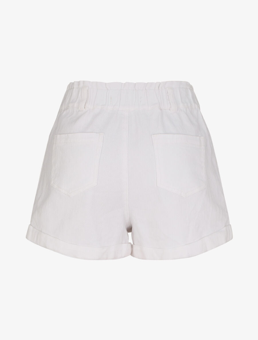 Short paper bag à taille standard - Blanc - 2