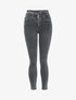 Jean skinny à taille haute stylisée - Anthracite - 3