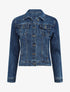 Veste en jean ajustée - Bleu - 3