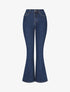 Jean classique coupe flare - Bleu - 1
