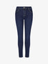 Jean grande taille coupe slim - Bleu - 4