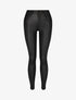 Jean ciré skinny taille haute - Noir - 4