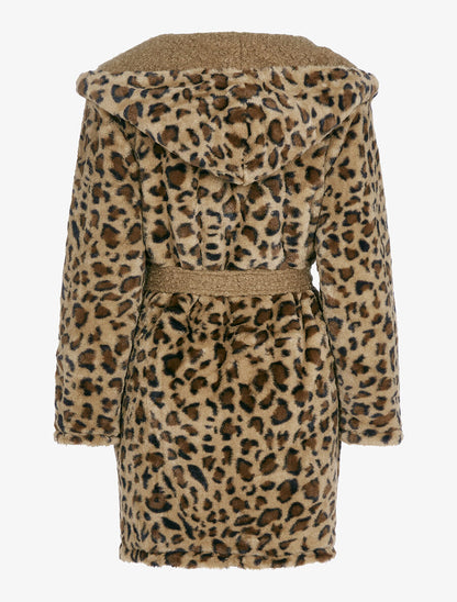 Manteau réversible à capuche - Camel - 4