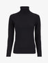 Pull basique à col roulé - Noir - 4