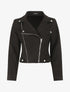 Veste zippée en suédine - Noir - 1