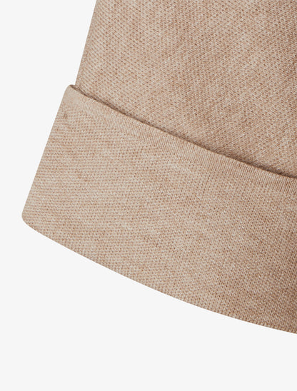 Pull à imprimé floral - Taupe - 3