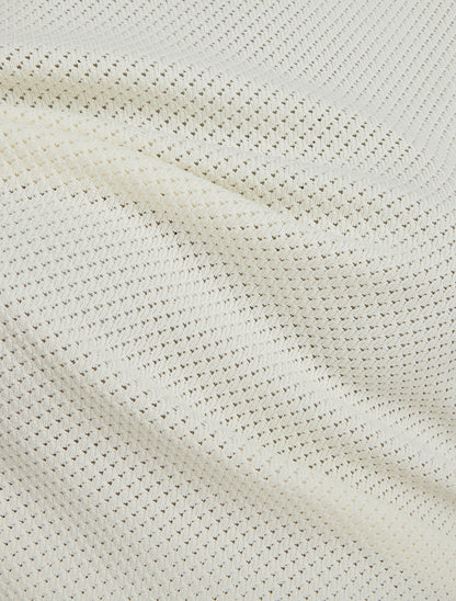 Débardeur en maille ajouré - Blanc - 3