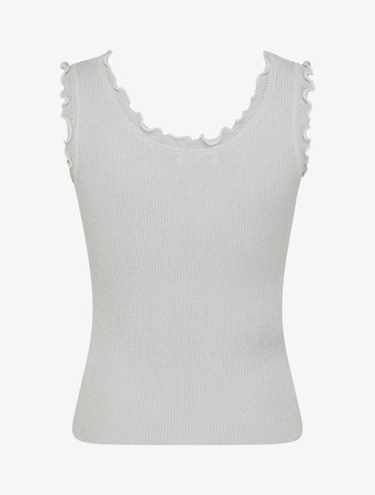 Débardeur côtelé irisé - Gris clair - 2