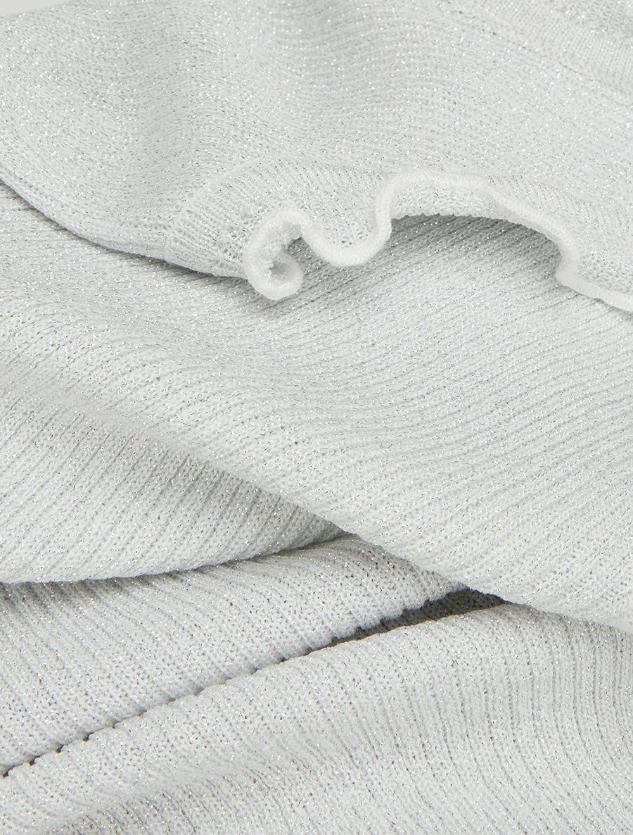 Débardeur côtelé irisé - Gris clair - 3