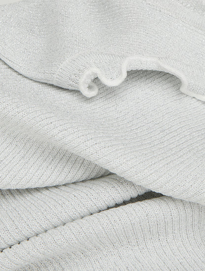 Débardeur côtelé irisé - Gris clair - 3