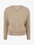 Pull uni duveteux - Beige - 1