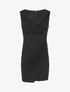 Robe portefeuille cache coeur - Noir - 1