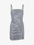 Robe bandeau à détail drapé - Noir - 1