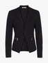 Veste à fausses poches contrastantes - Noir - 1