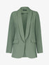 Blazer ouvert uni - Kaki - 3