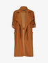 Veste fluide à pans biseautés - Camel - 1
