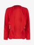 Veste à pans biseautés - Rouge - 1