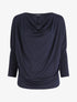 Top boule à manches dolman - Marine - 1
