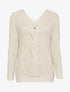 Pull en maille épaisse à détail tressé à l&
